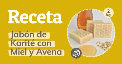 Cómo hacer jabón casero de Manteca de karité con Miel y Avena molida