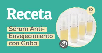 Como hacer Serum Facial Antienvejecimiento casero con Complejo gaba efecto flash y Ácido hialurónico