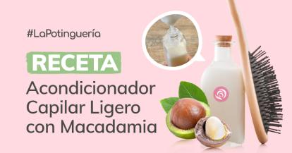 Cómo hacer Acondicionador Capilar en formato Crema ligera con Nuez de Macadamia y Aloe Vera