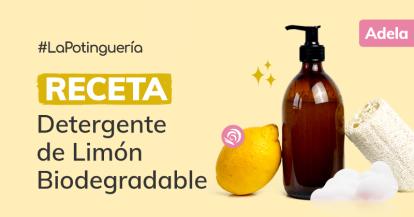 Cómo hacer Detergente Casero con Aceite esencial de Limón