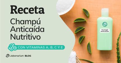 Cómo hacer Champú Anticaída casero Nutritivo y Reparador con Vitaminas A, B, C y E