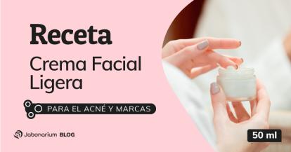 Cómo hacer Crema Facial casera Ligera para pieles con acné y marcas