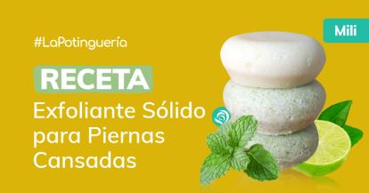 Cómo hacer Exfoliante Sólido para Piernas Cansadas