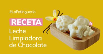 Cómo hacer Leche Limpiadora Sólida de Chocolate Blanco