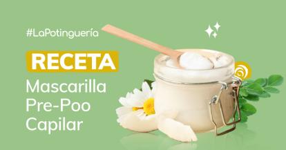 Cómo hacer Mascarilla Capilar Nutritiva Pre Poo (Pre Champú)