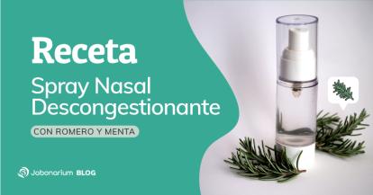 Cómo hacer Spray Descongestionante Nasal con Romero, Menta, Pino y Eucalipto