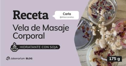 Cómo hacer Vela de Masaje Corporal con Cera de Soja, Karité y Almendras