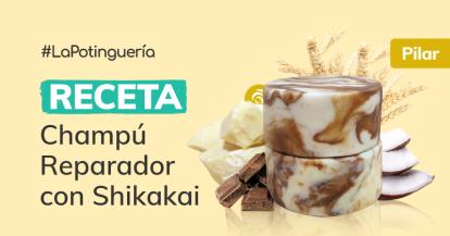 Cómo hacer Champú Sólido Reparador e Hidratante casero con Shikakai en polvo y Leche de cabra