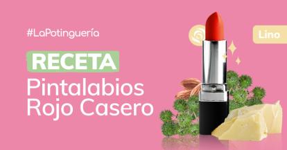 Cómo hacer Pintalabios casero Rojo Mate y Brillo con Cera Alba Blanca y Aceite de Ricino