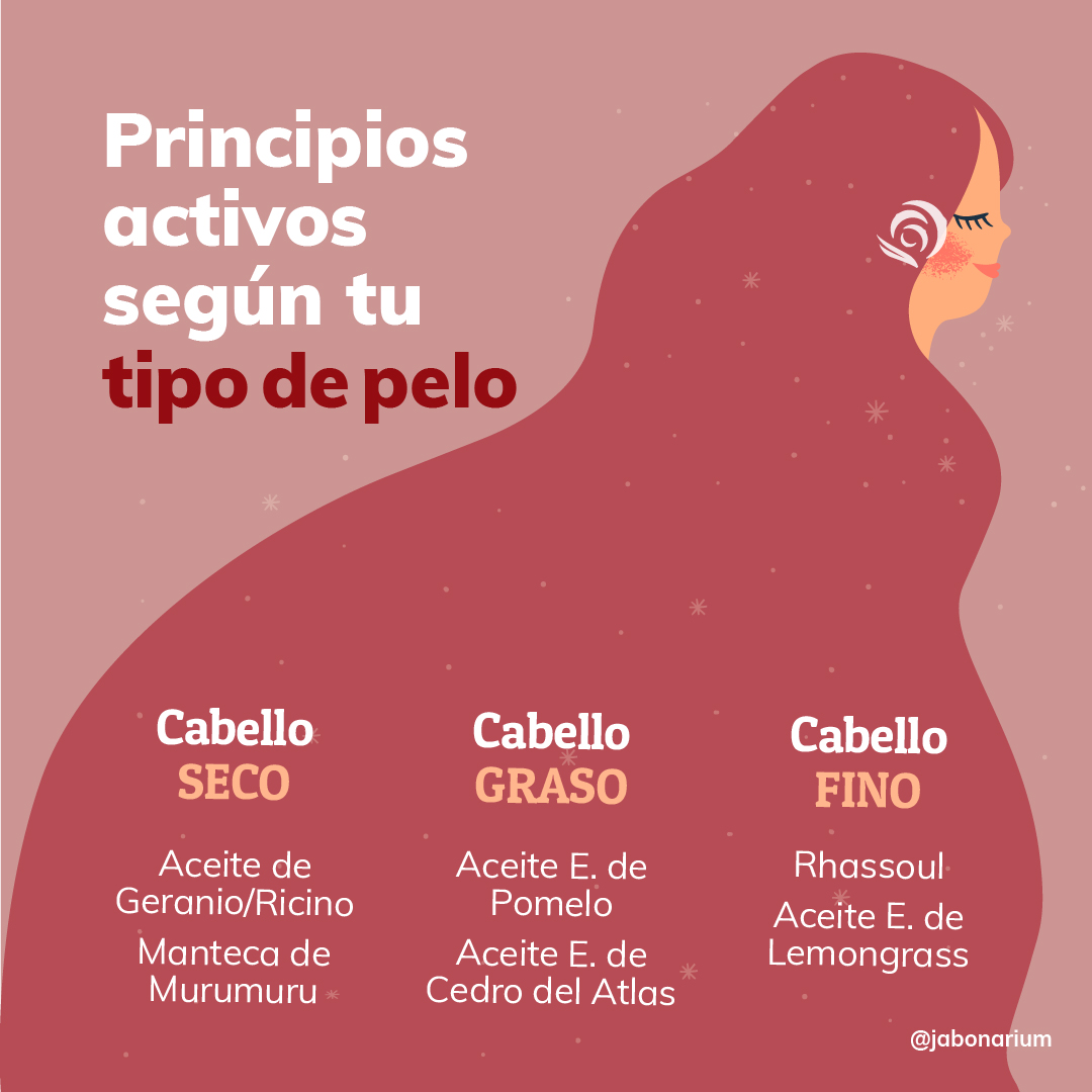 principios activos para el cabello