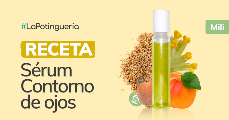 receta de contorno de ojos natural